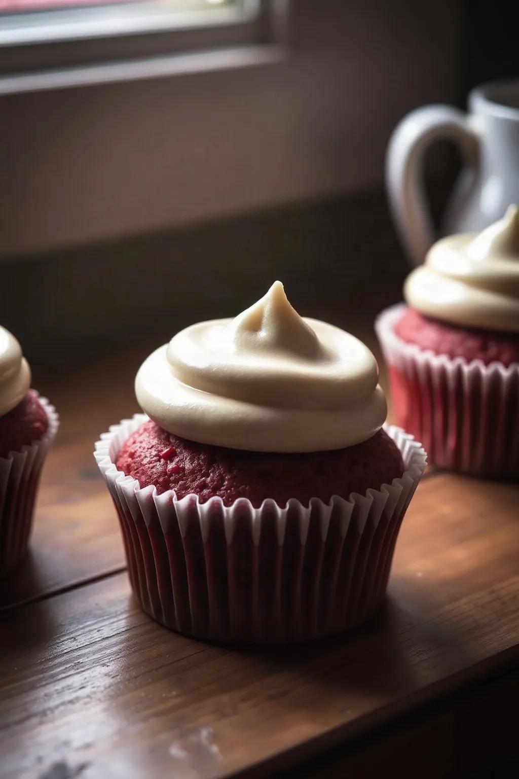Classic Red Velvet Cupcakes