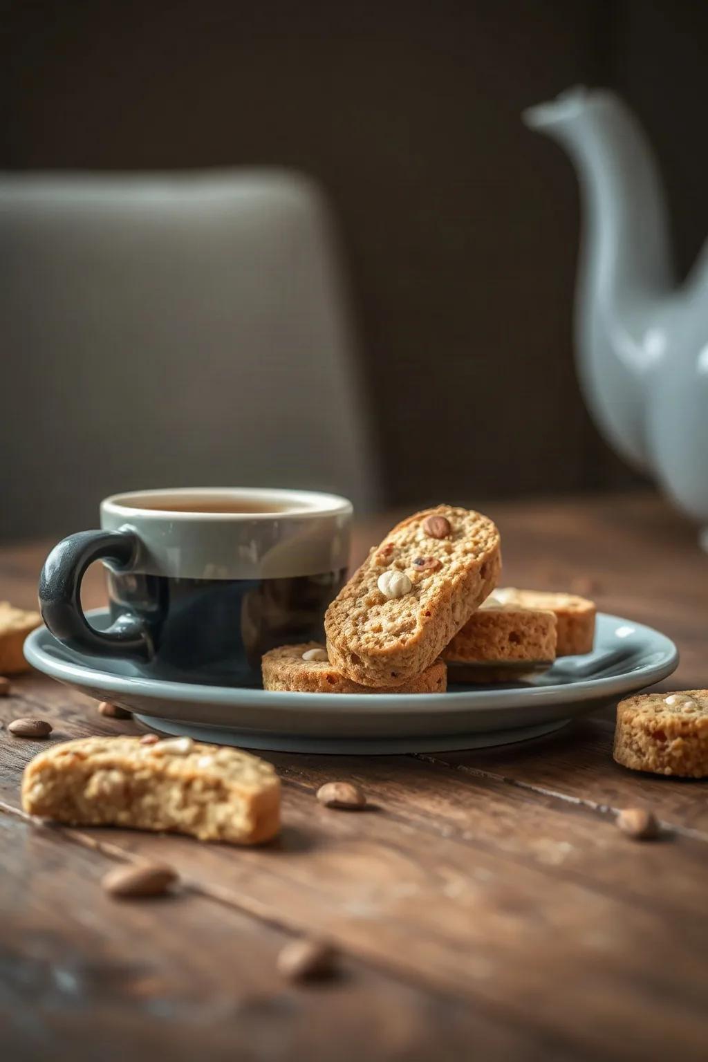 Mini Almond Biscotti