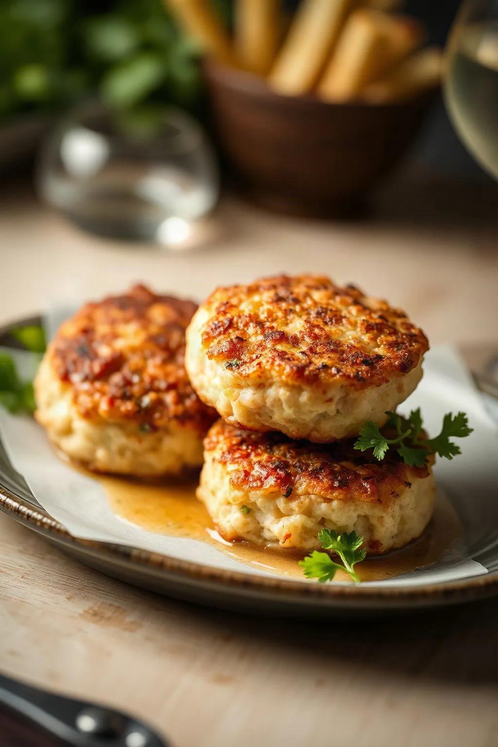 Galettes de poissons