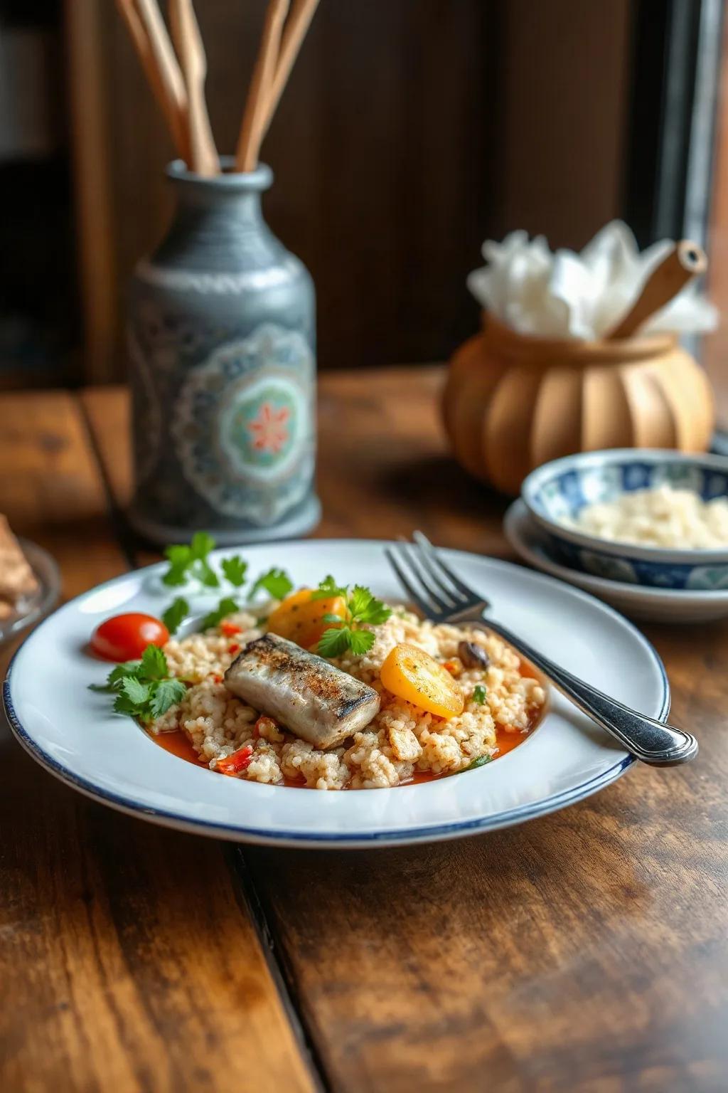 Couscous tunisien au poisson