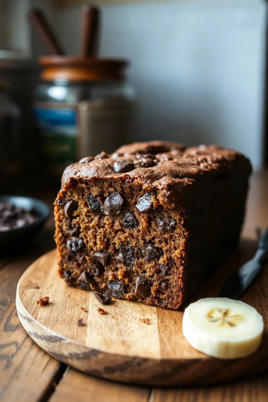 Pan de Plátano y Chocolate