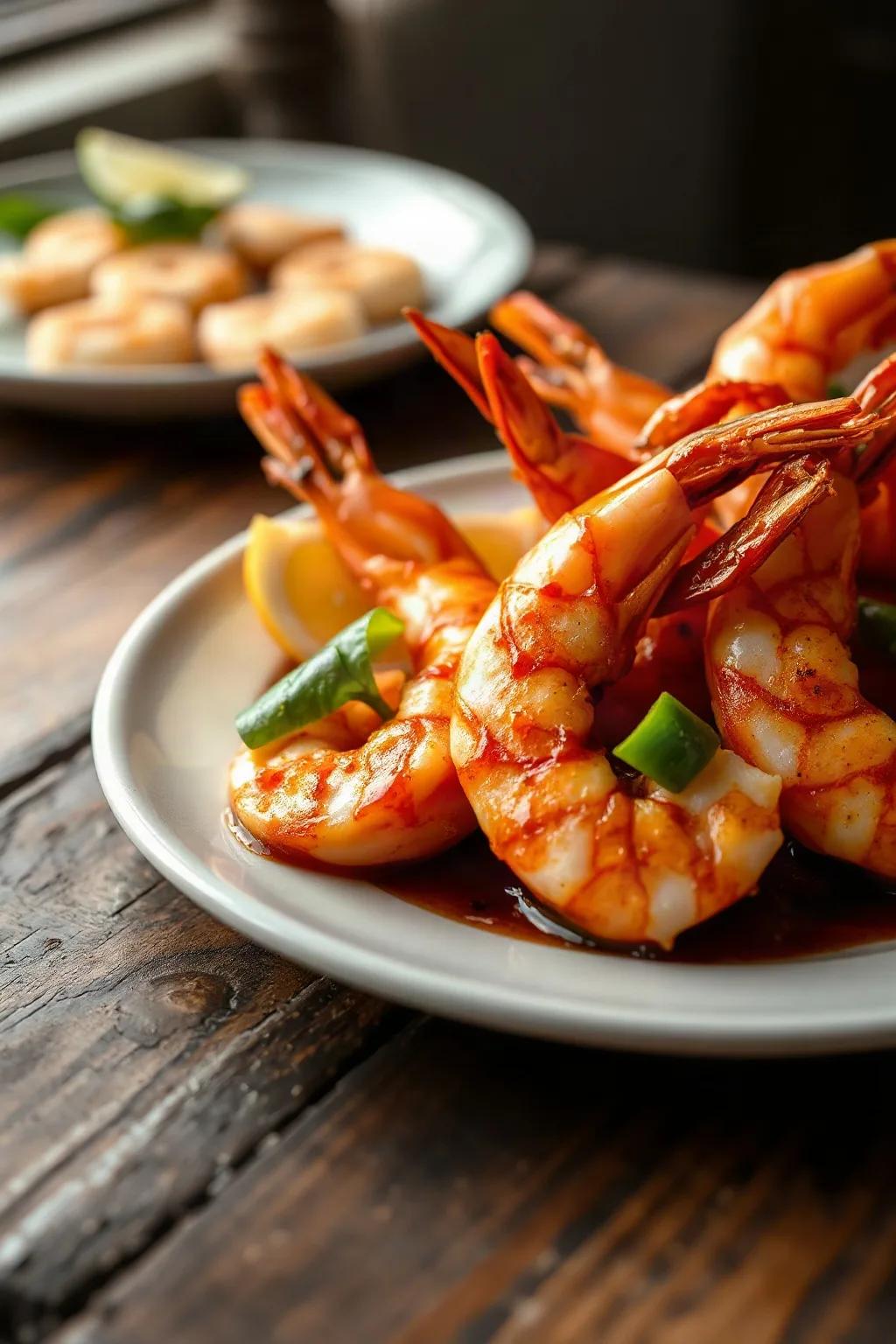Crevettes marinées