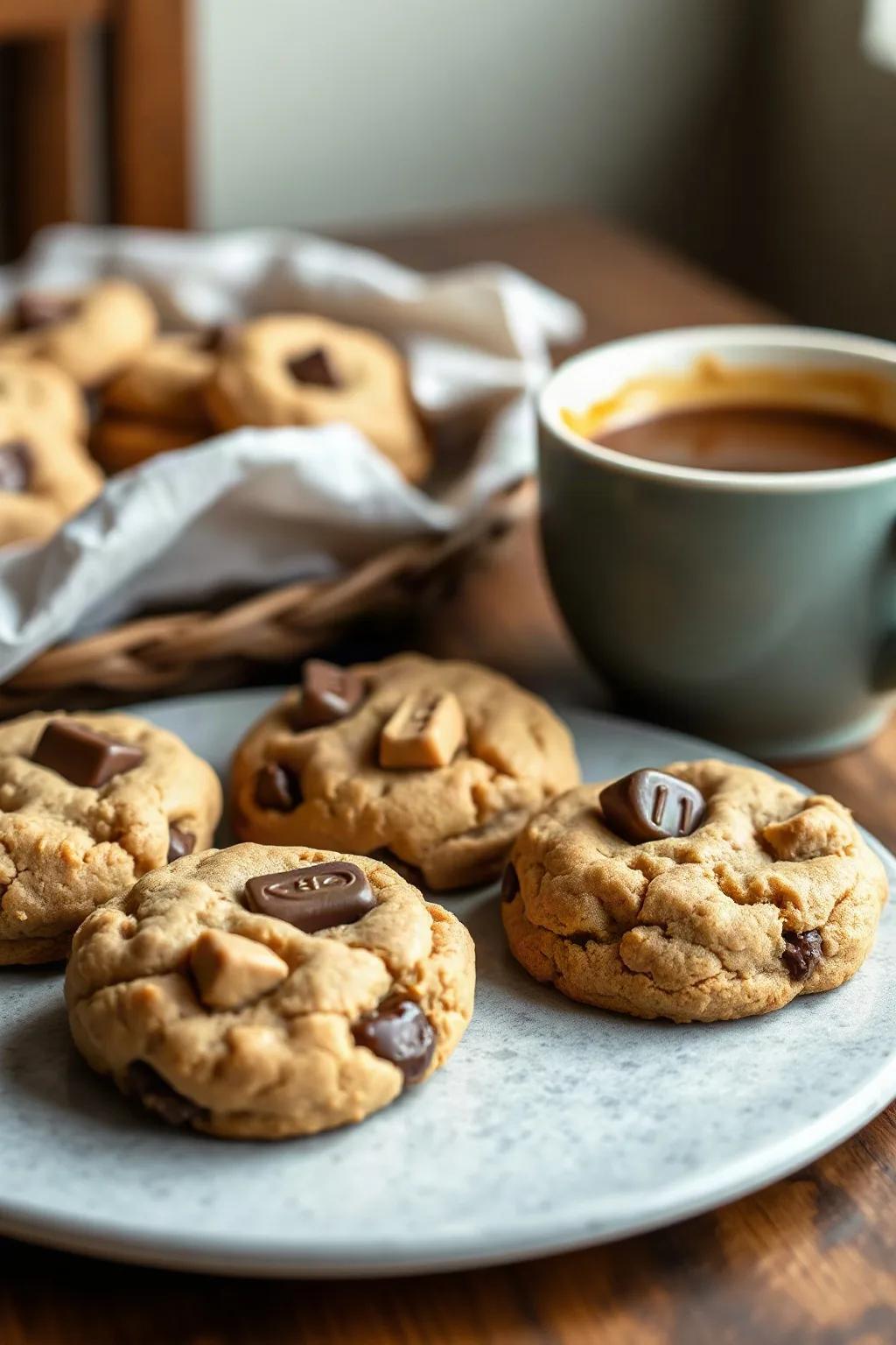 Galletas de Mantequilla de Cacahuate y Oh Henry