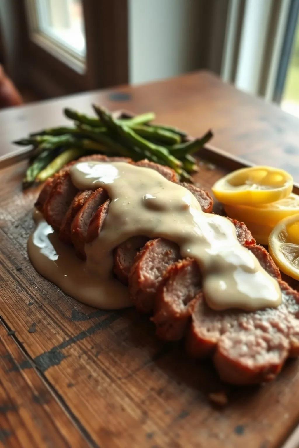 Carré de porc à la crème