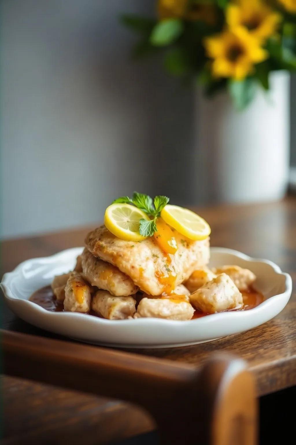 Colombe St-Pierre's Lemon Chicken