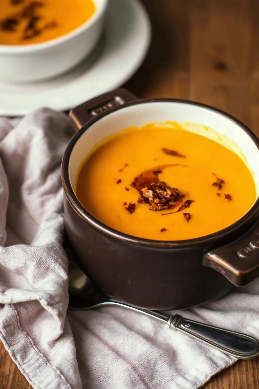 Sopa de Calabaza Bellota Asada