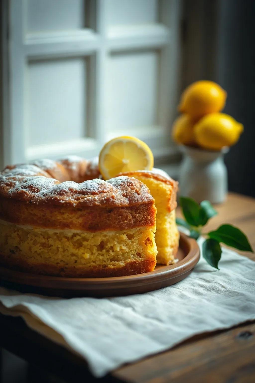 Eight Lemon Cake