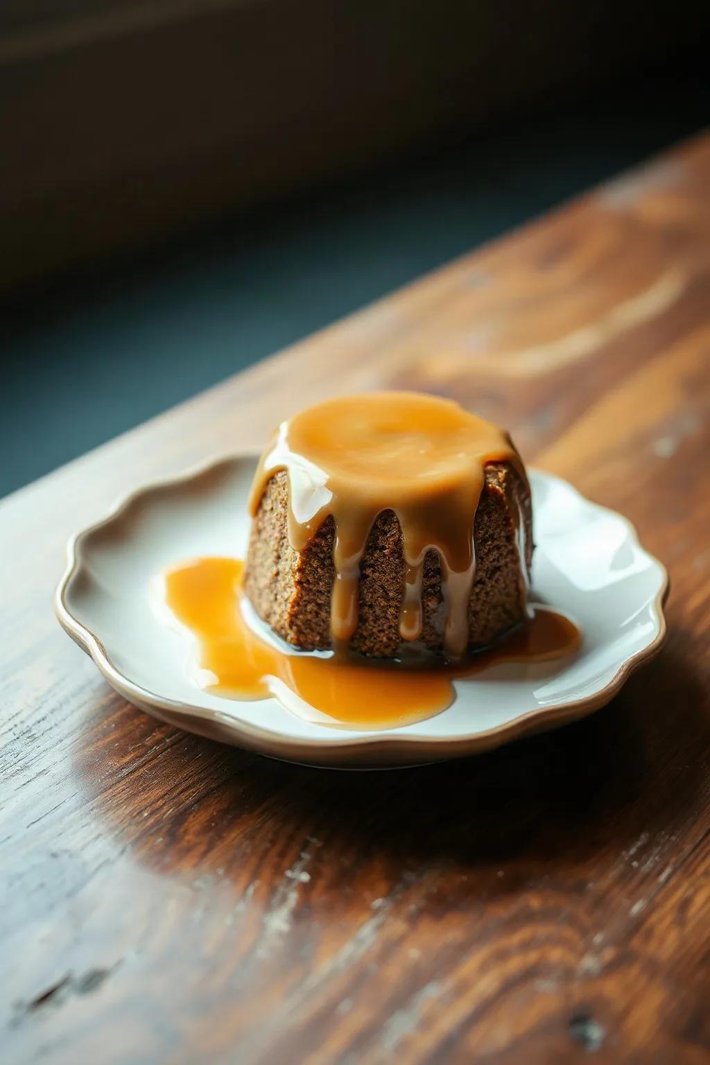 Pastel de Caramelo y Dátiles