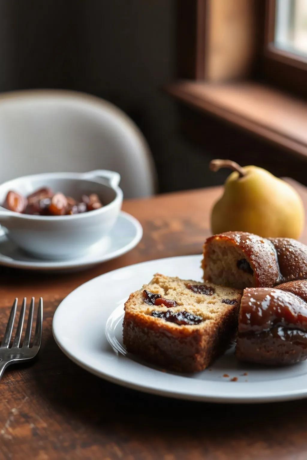 Date and Pear Cake