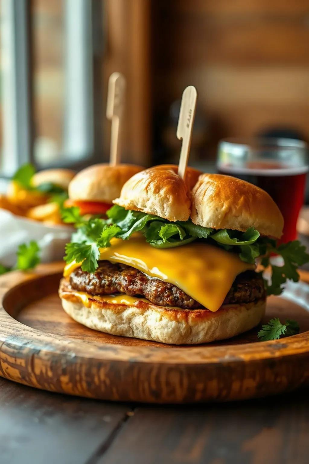 Grilled Cheese Veggie Burger