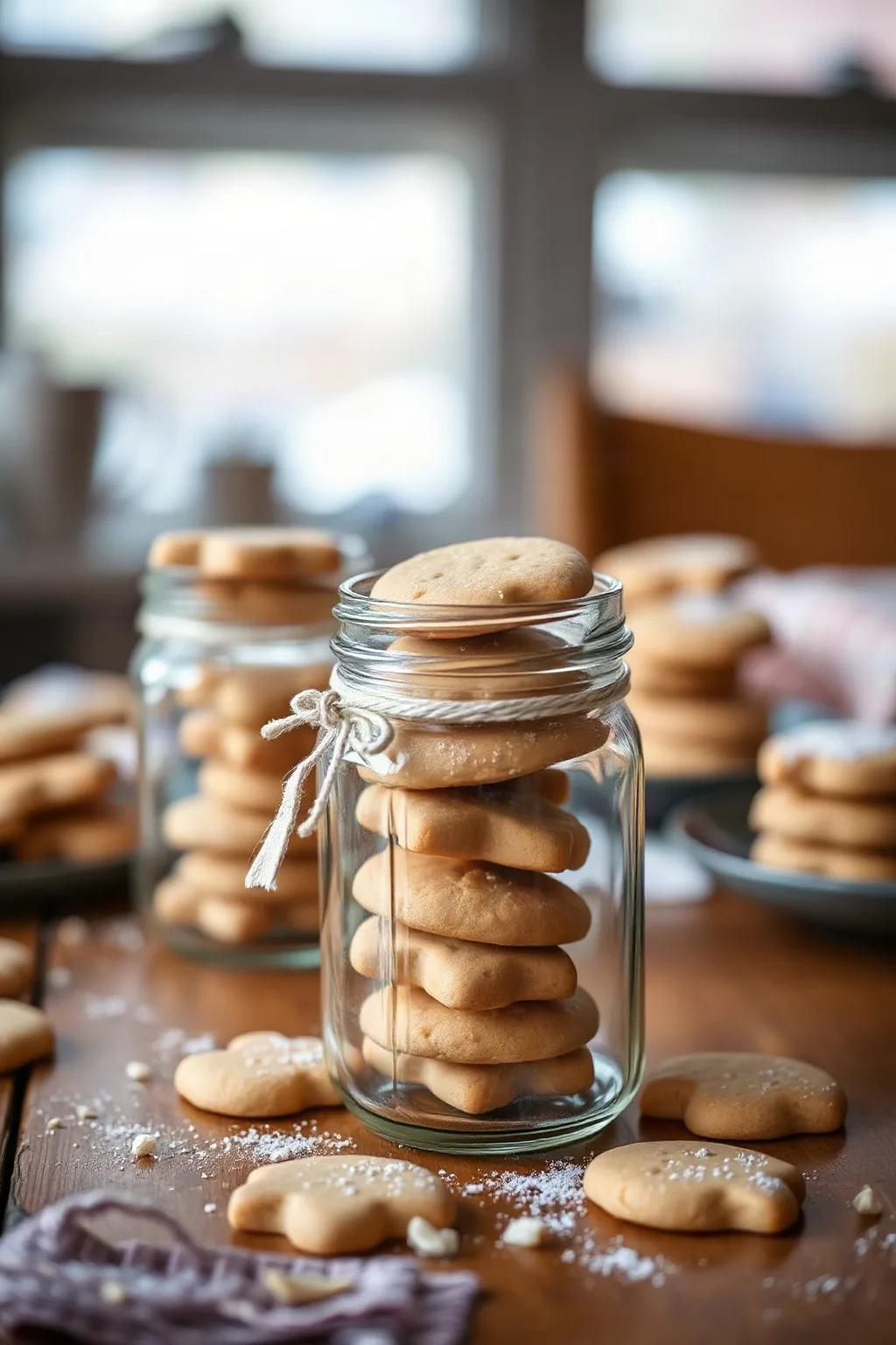 Biscuits en pot
