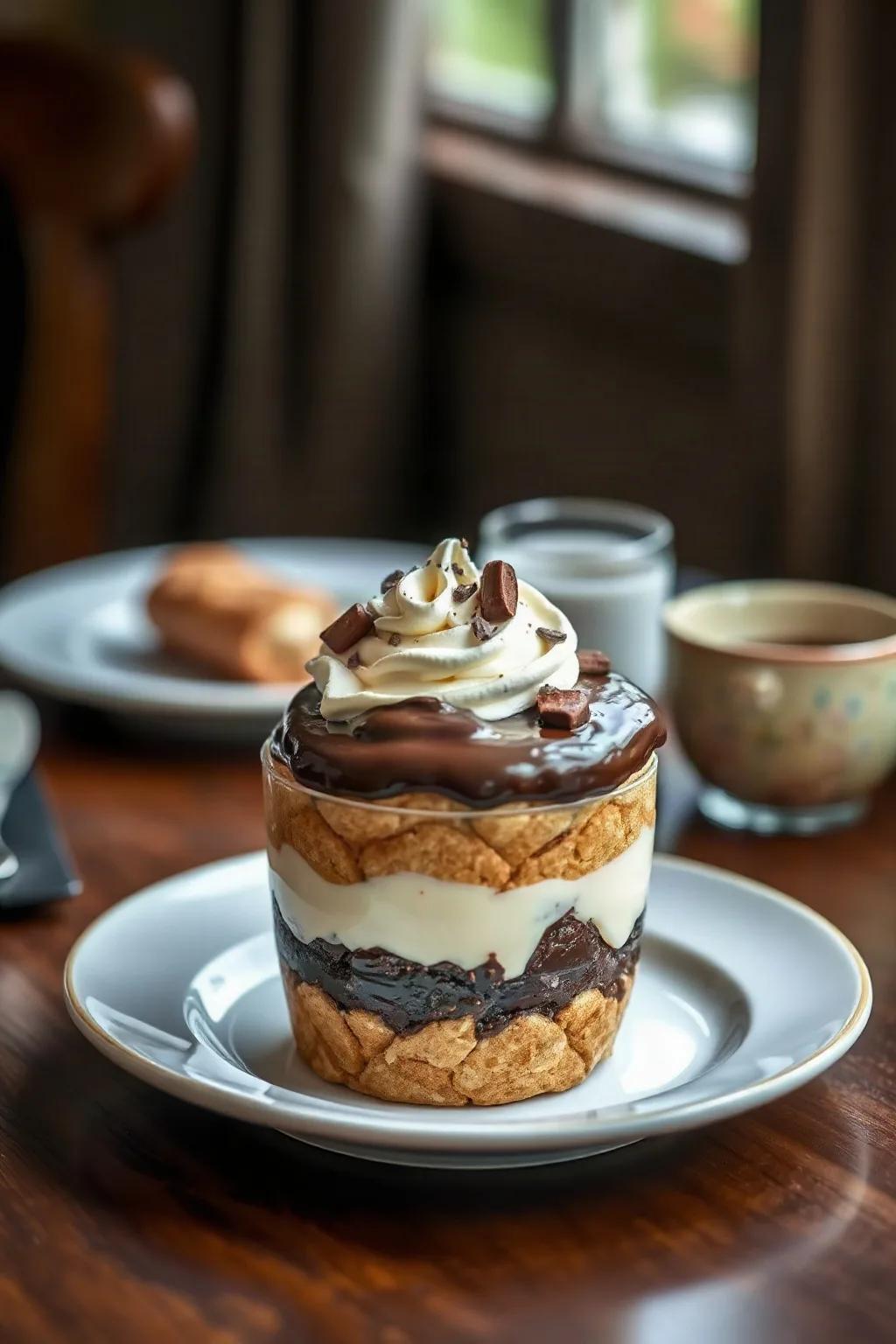 Bagatelle trifle aux choux à la crème