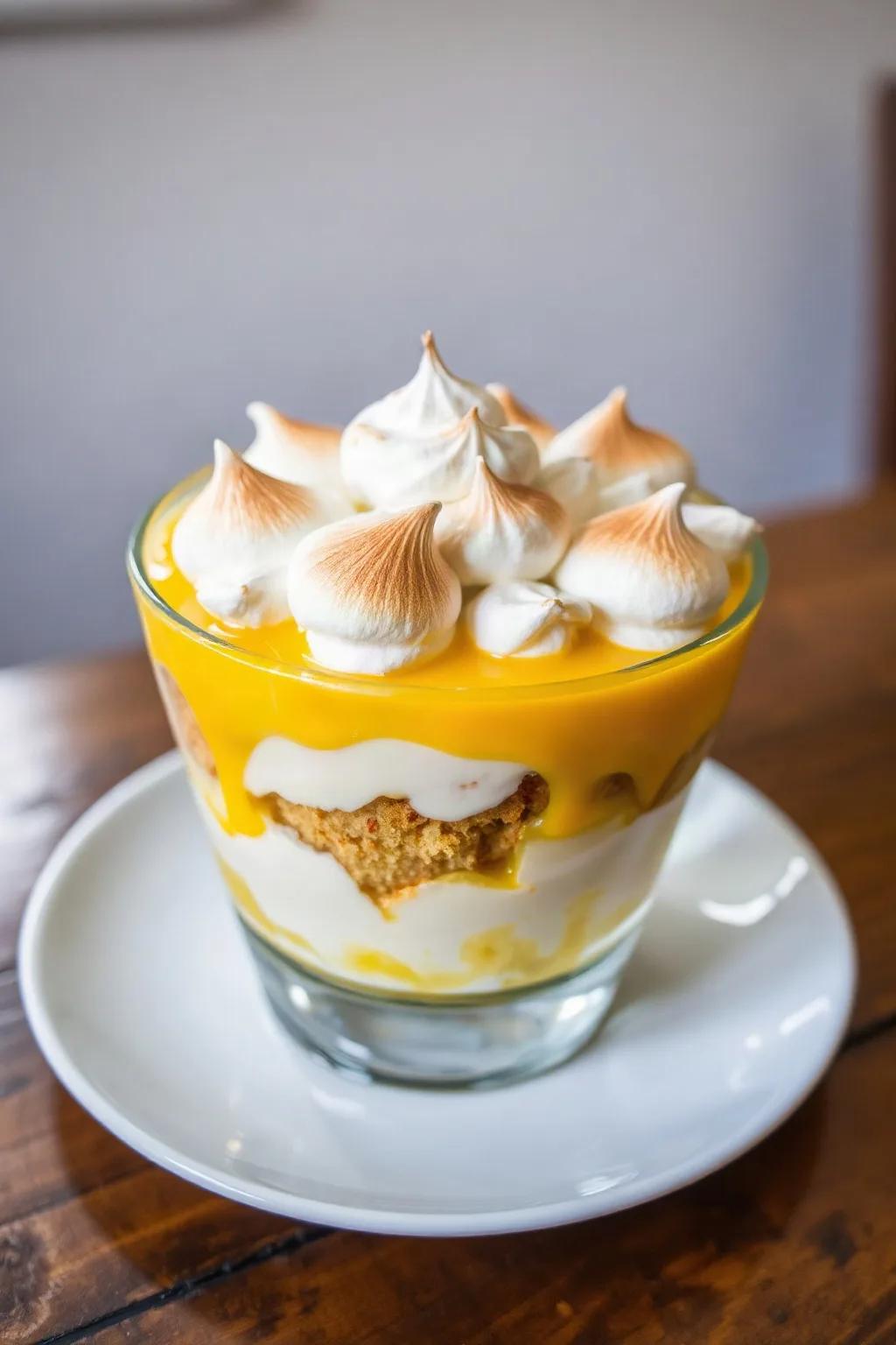 Trifle de Limón y Merengue