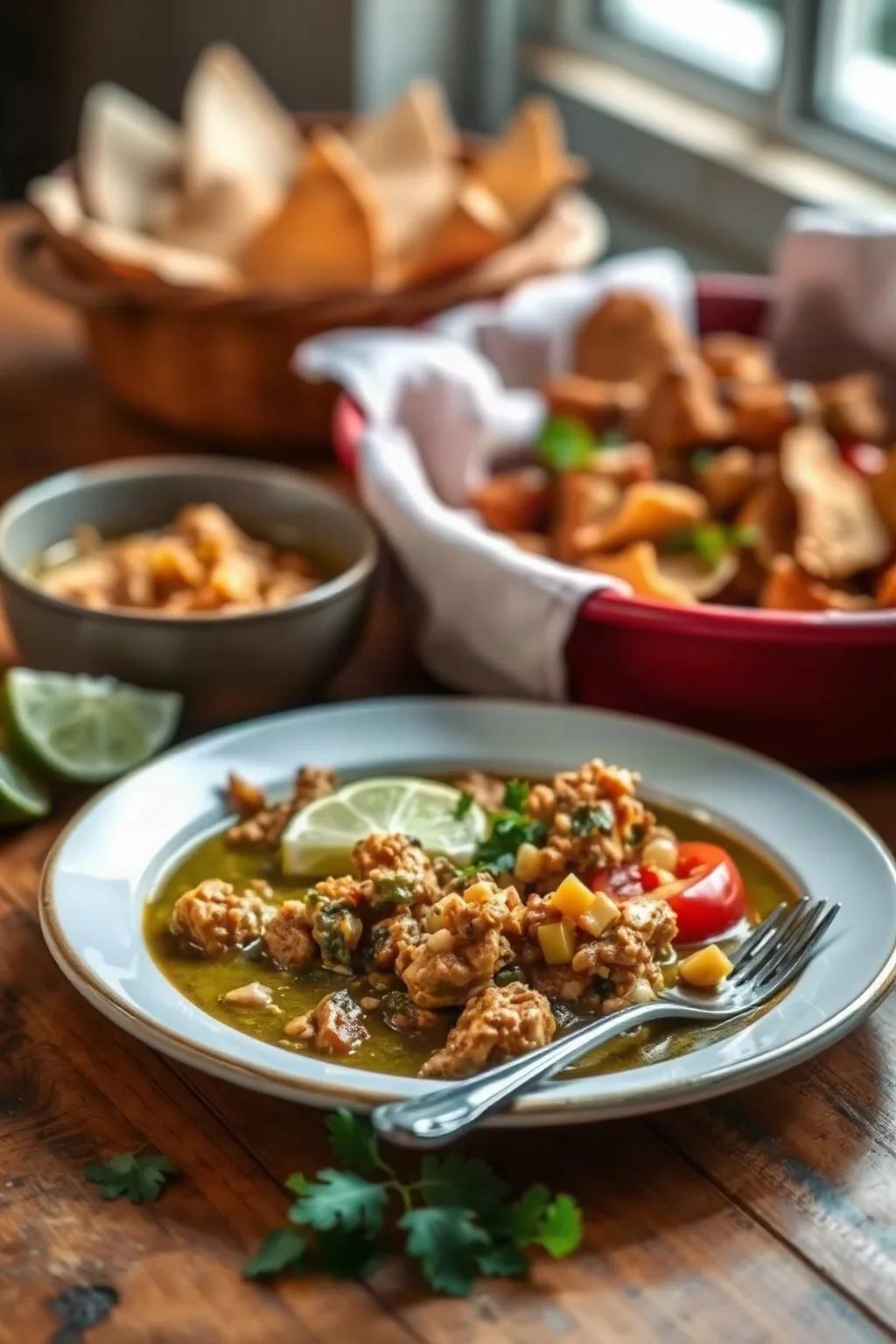 Chili Verde de Pollo