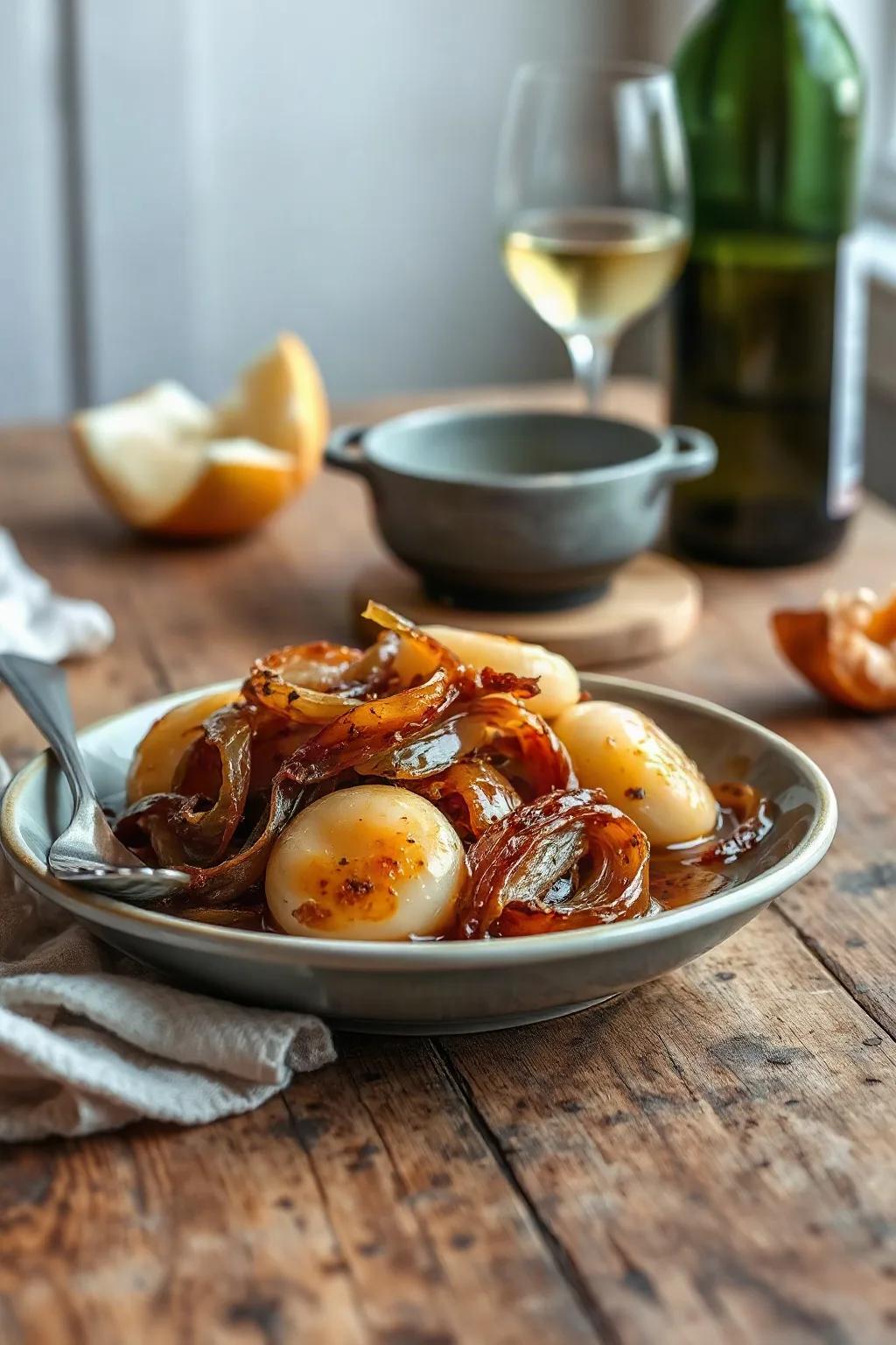 Caramelized Melting Onions
