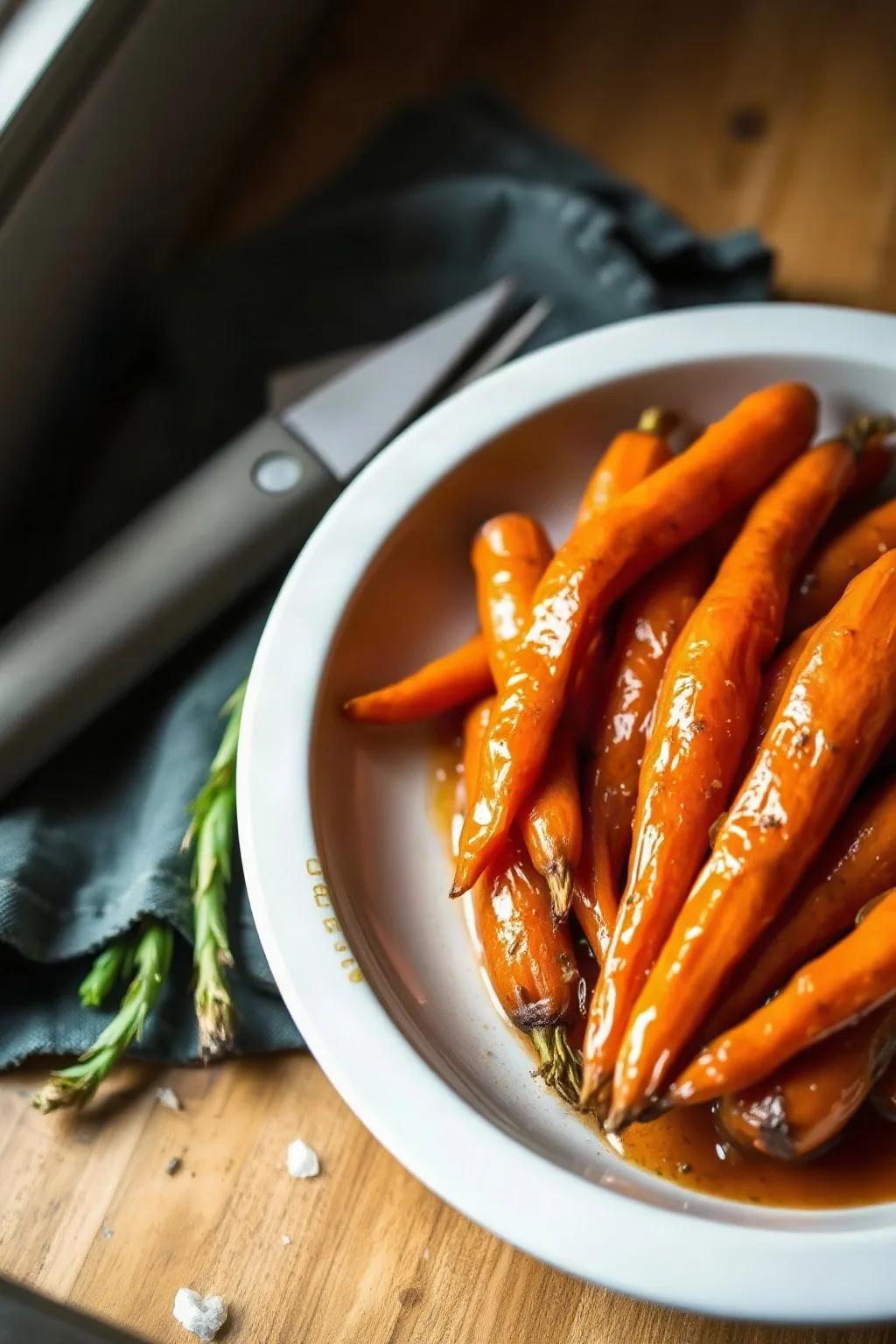 Oven-Caramelized Carrots