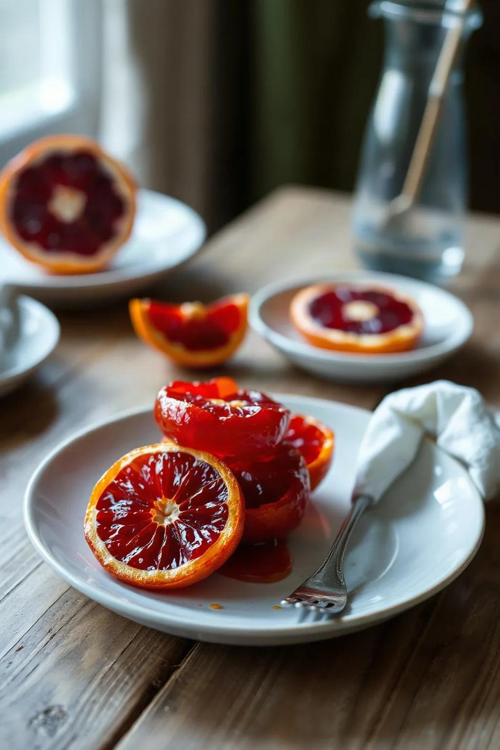 Oranges Sanguines Confites