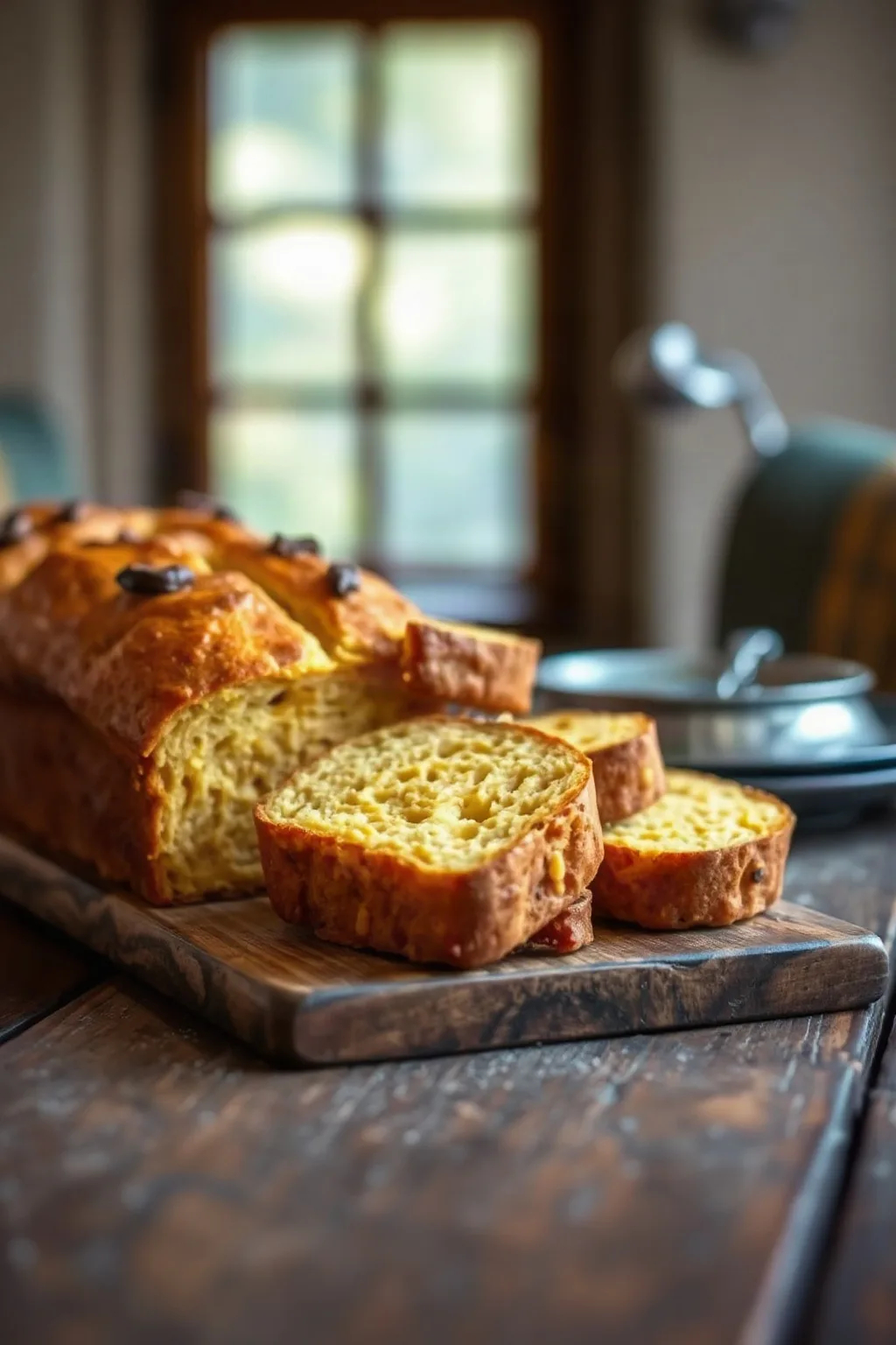 Pan de Maíz Italiano Rústico