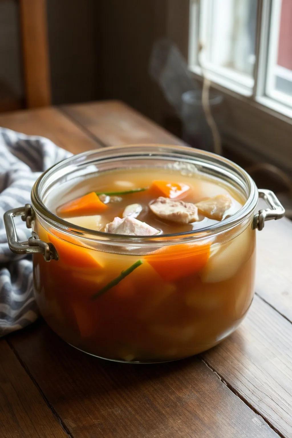 Homemade Turkey Broth