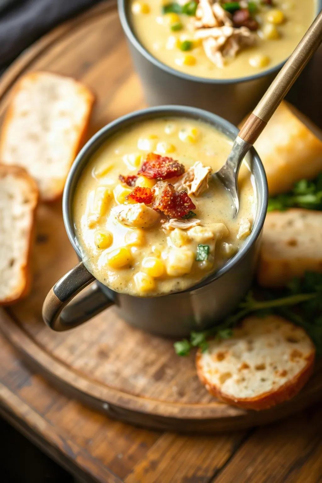 One-Pot Chicken Corn Chowder