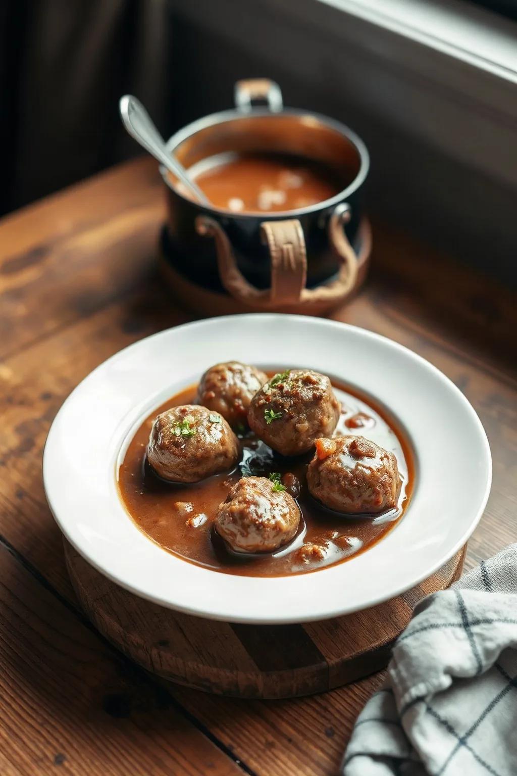 Ragoût de Boulettes: Ragoût de Boulettes Québécois