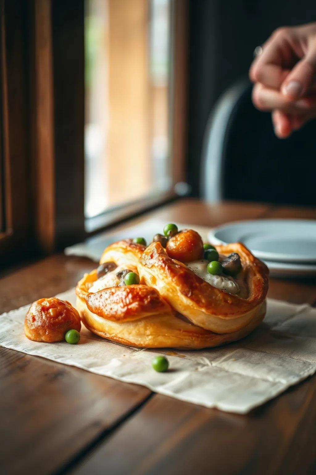 Vol-au-Vent de Pollo Clásico