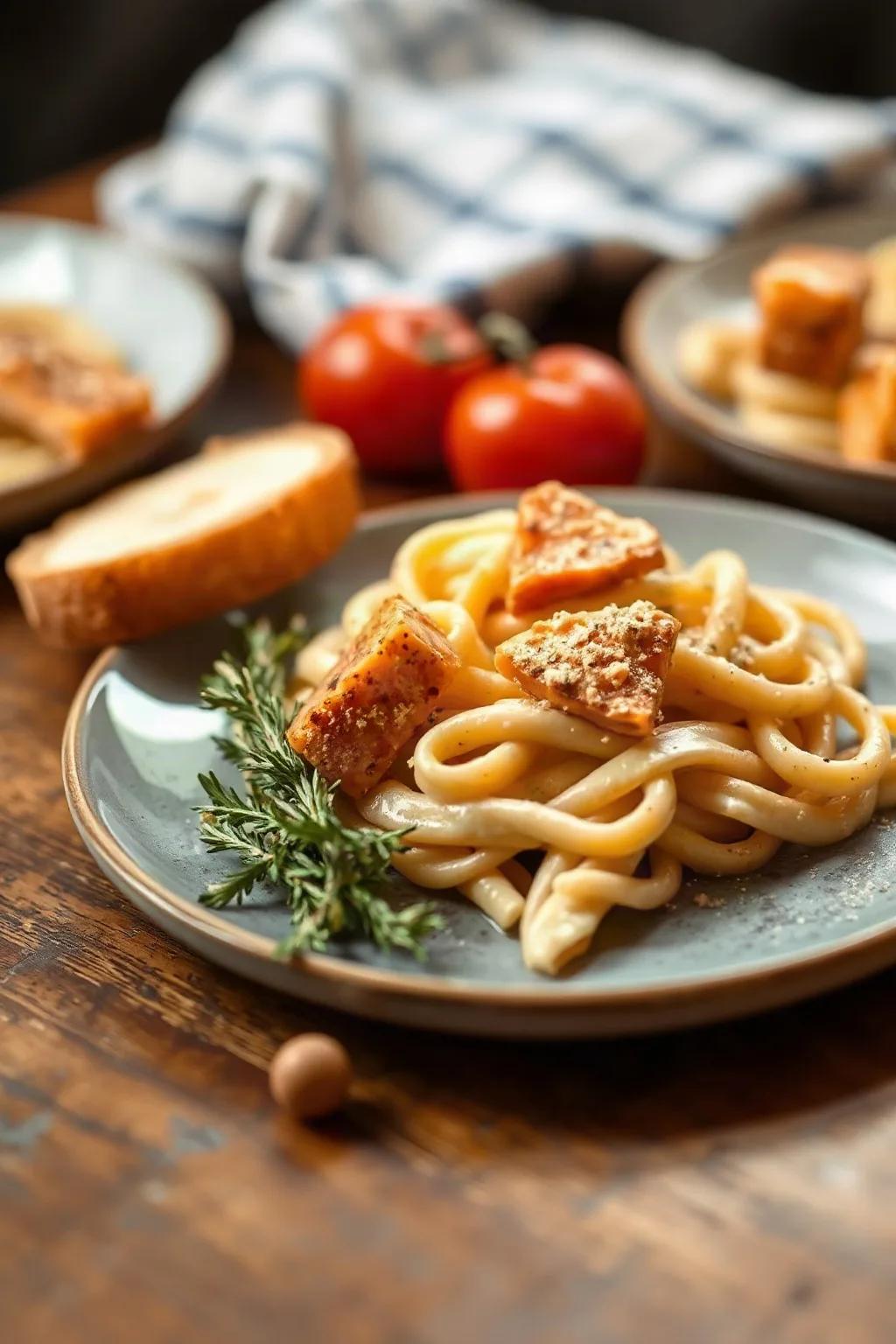 Creamy Salmon Pasta