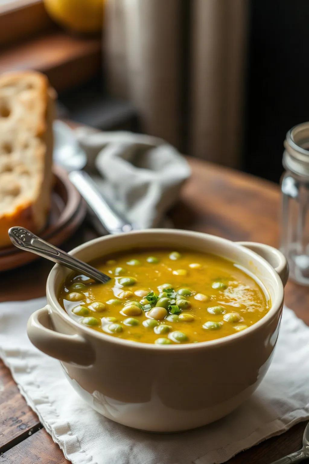 Traditional Quebecois Pea Soup