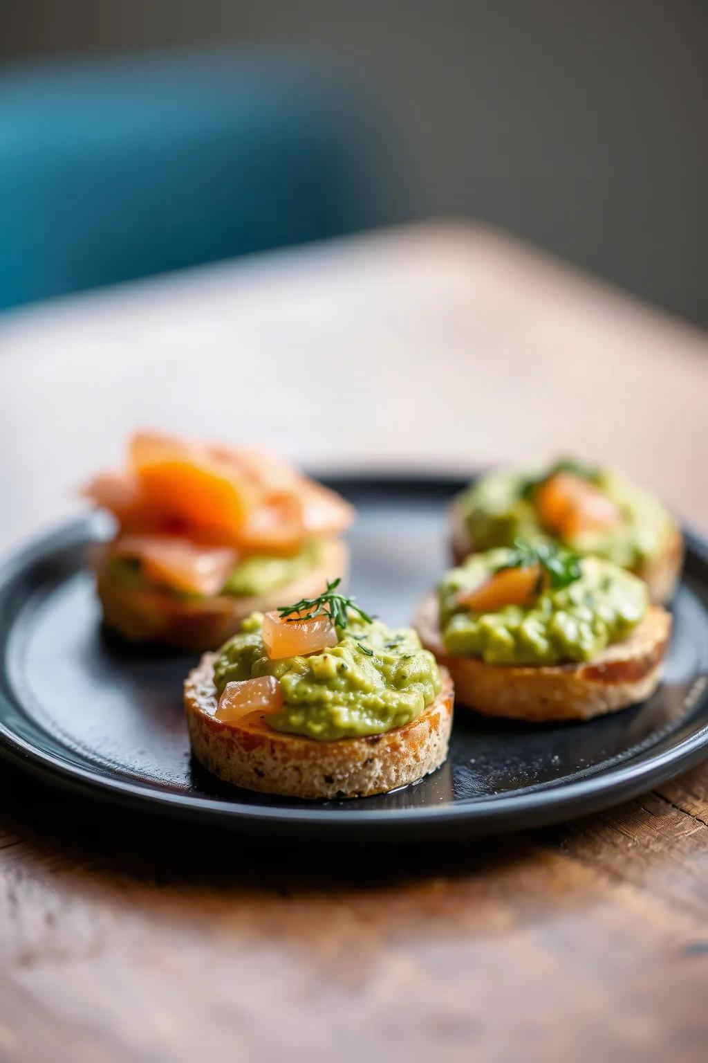 Smoked Salmon and Avocado Tartare