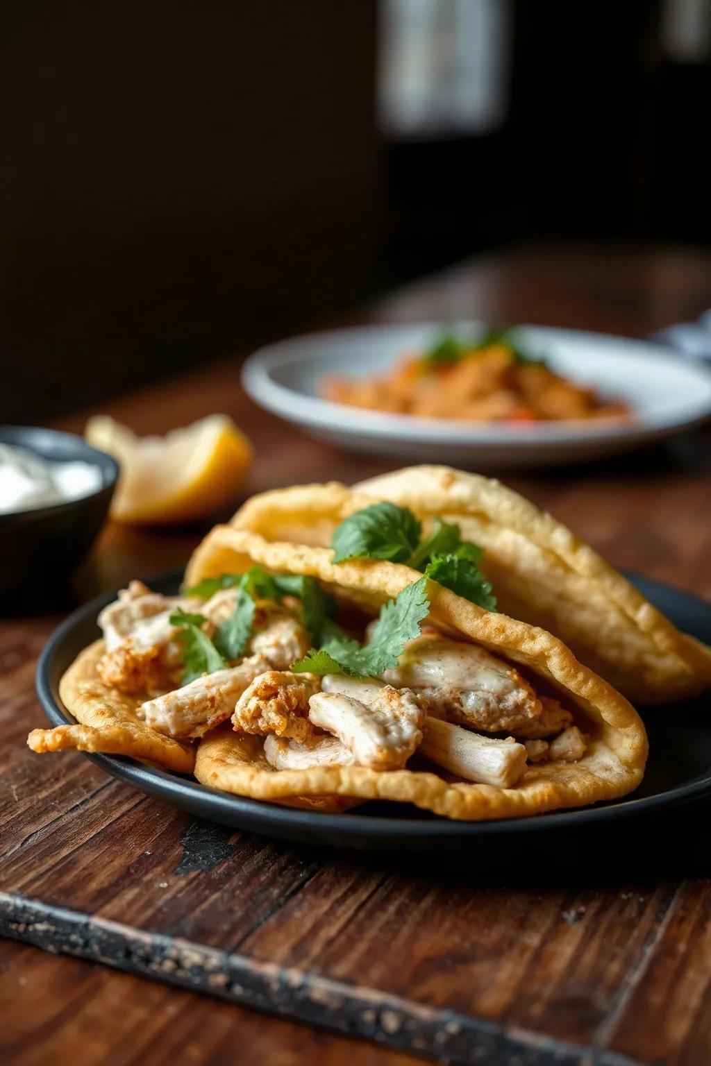 Arepas de Pollo