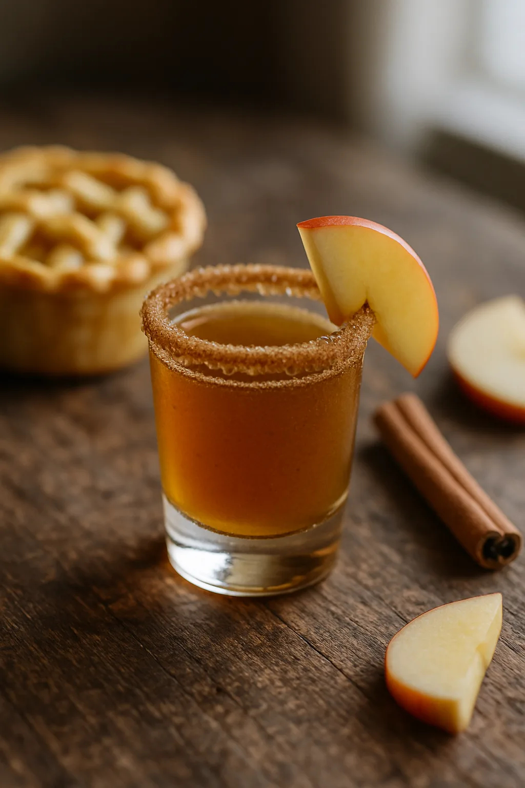 Chupito de Tarta de Manzana: Un Delicioso Toque Especiado