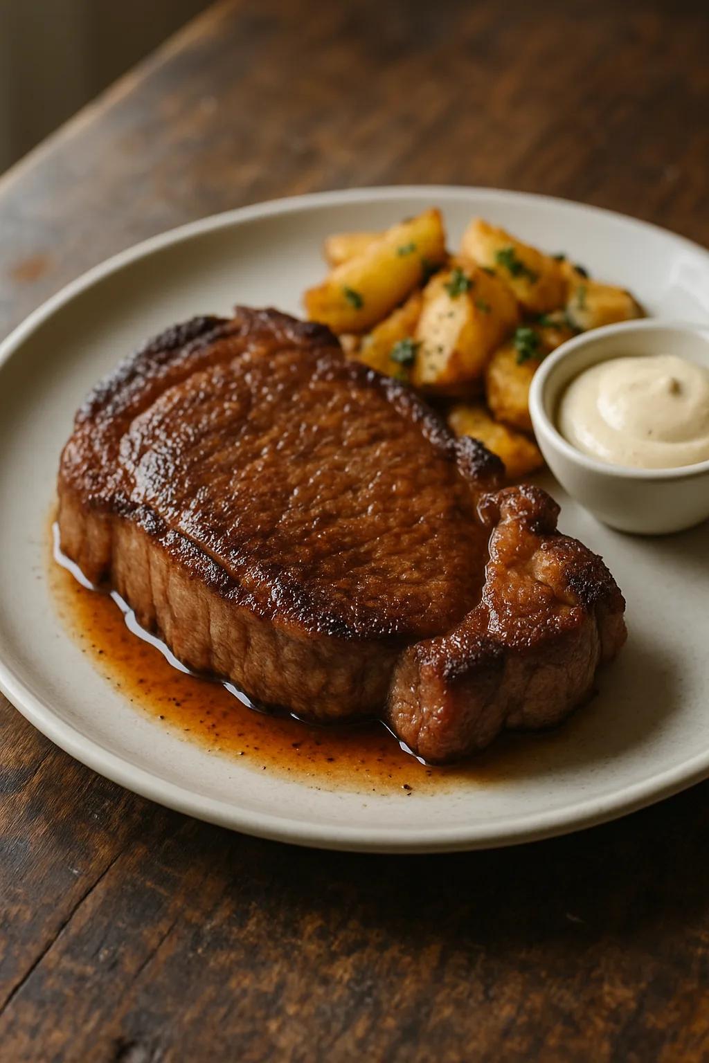 Pan-Fried Steak