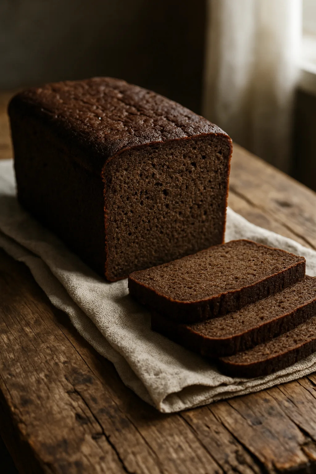 Classic Pumpernickel Bread