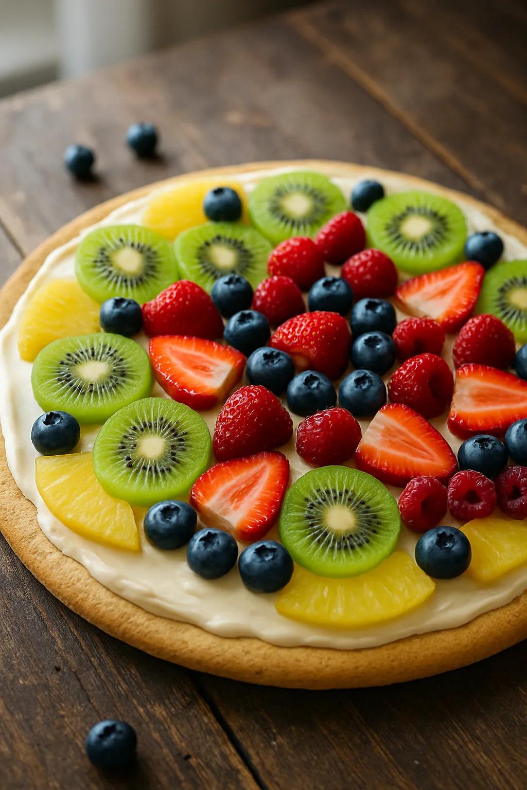 Delicious Fruit Pizza