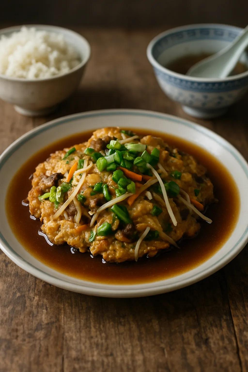 Classic Egg Foo Yung: A Chinese Canadian Delight