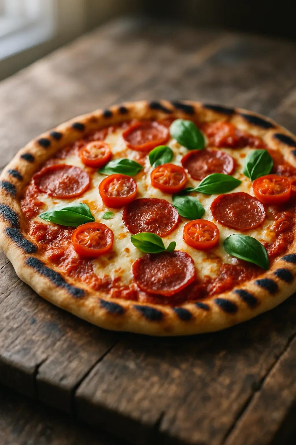 Pizza Parfaite sur le Gril