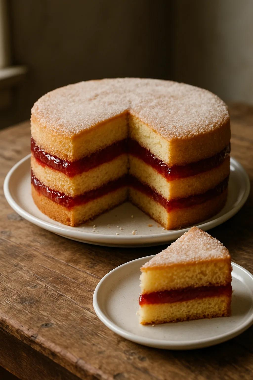Old Fashioned Jelly Cake