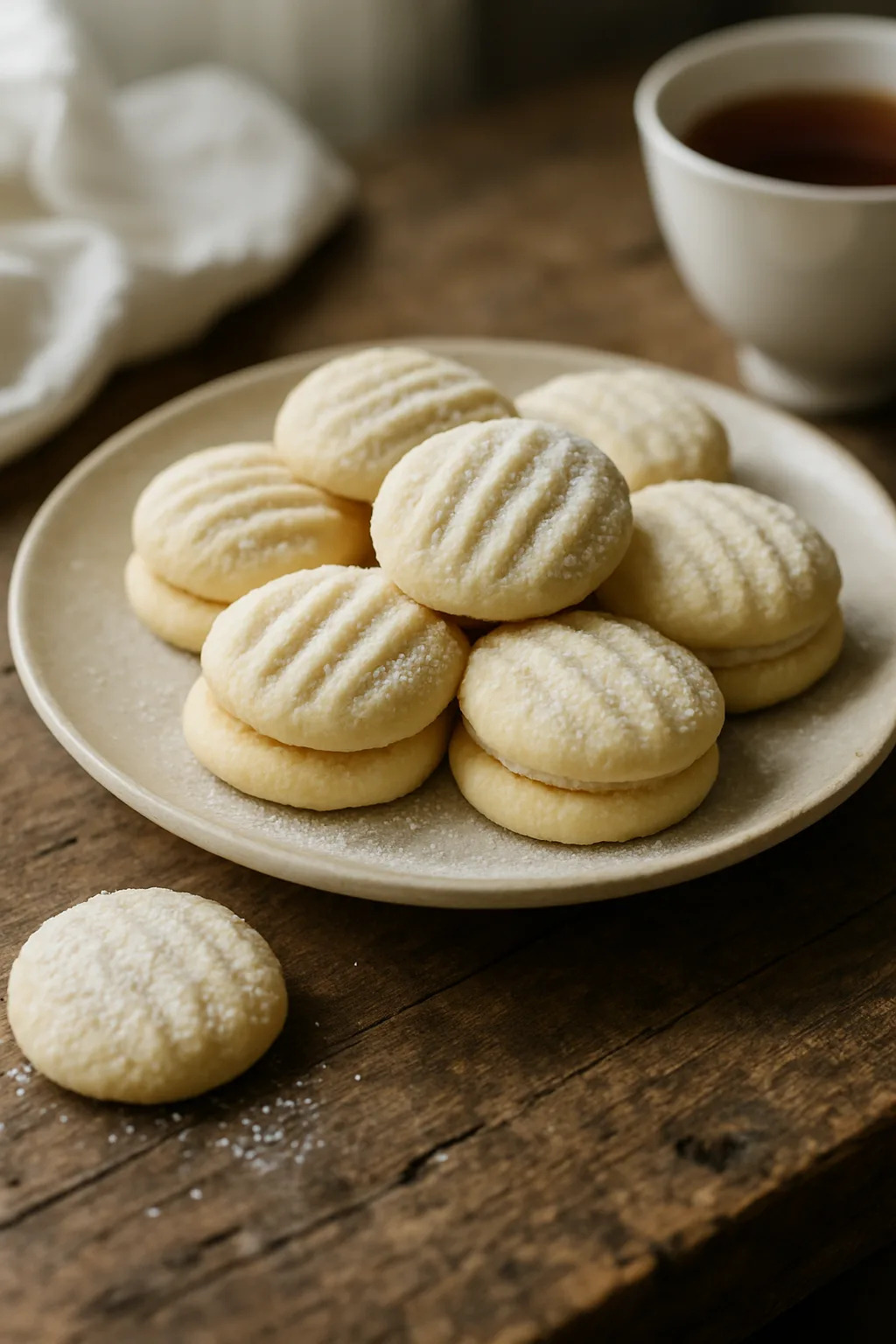 Classic Melting Moments Cookies
