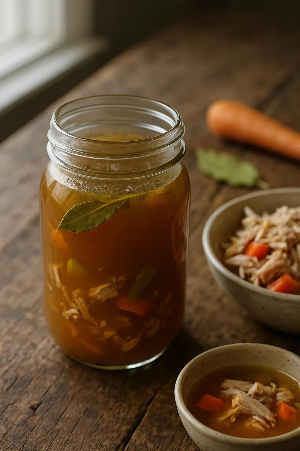 Bouillon de Poulet Maison