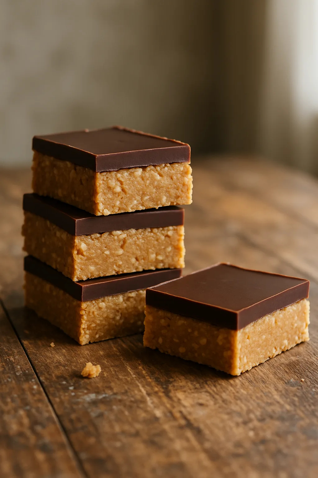 Barres au chocolat et beurre d'arachide
