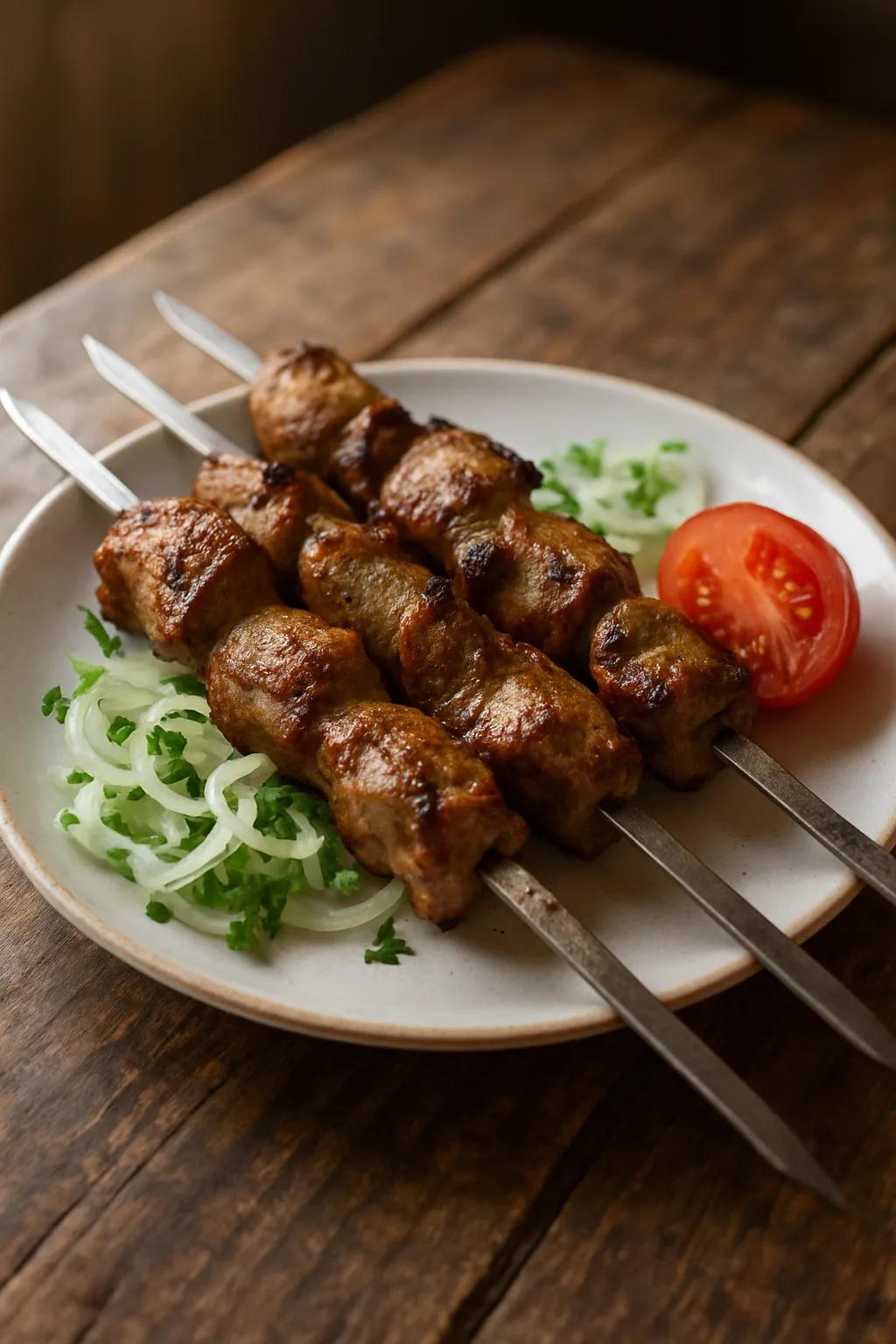 Authentic Georgian Shashlik