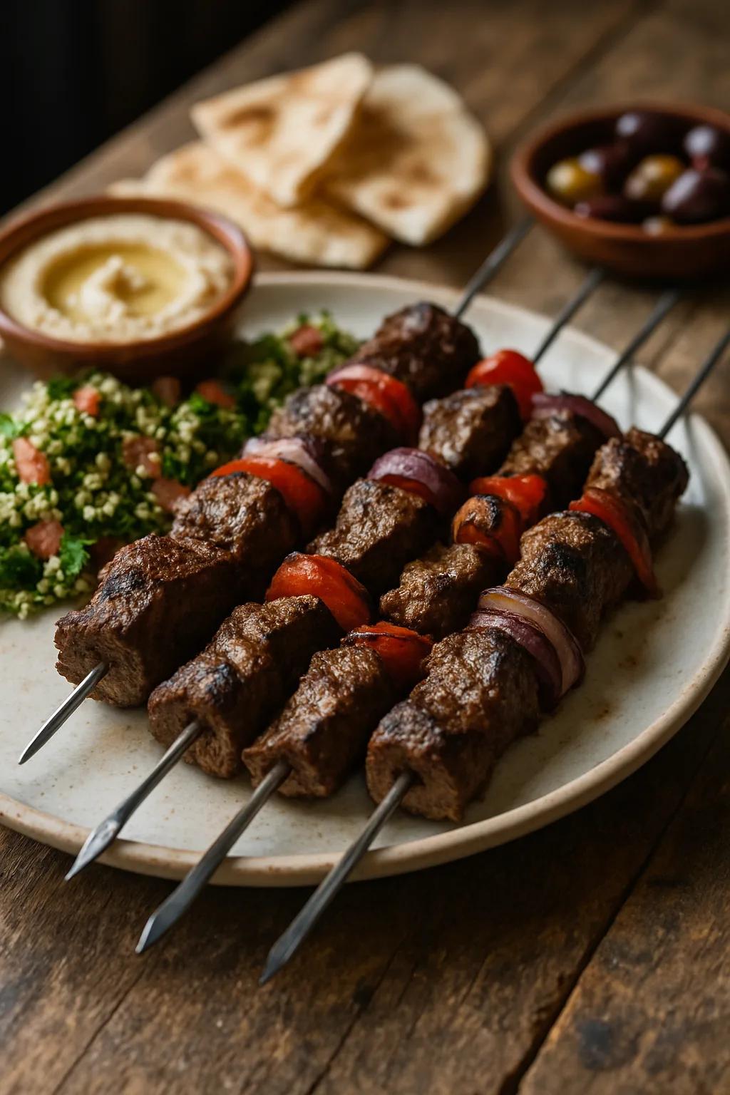 Classic Beef Shish Kabobs