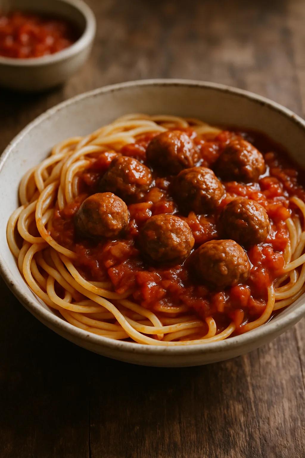 Mini Meatball Marinara Sauce